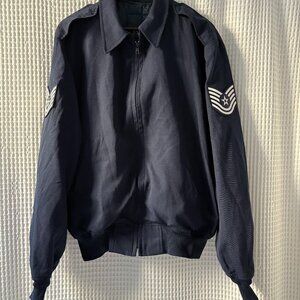 Vintage DSCP Wings Collection navy military jacket removable liner men's 46XL
